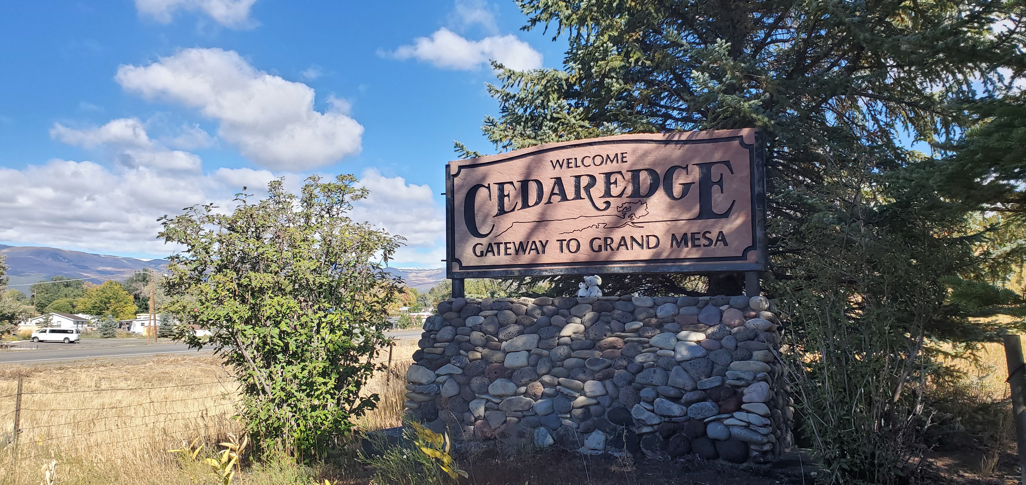 welcome to cedaredge